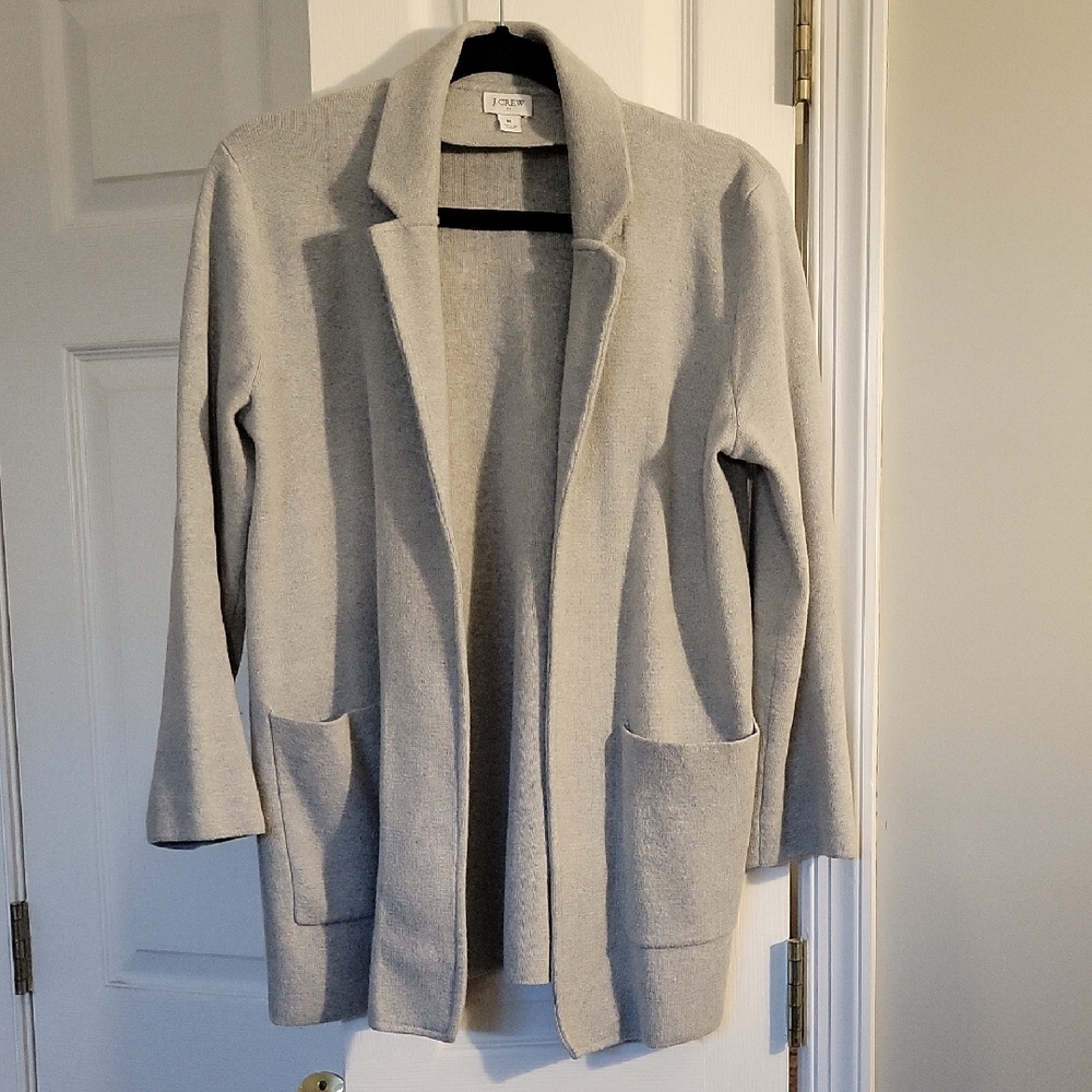 J. Crew Sophie Open Cardigan Blazer